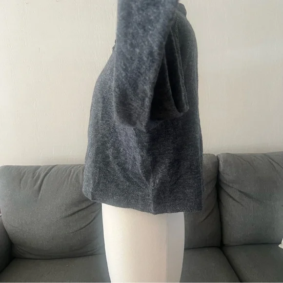 NWT Heather Charcoal Softspoke Wilfred Aritzia Cardigan - Picture 4 of 13